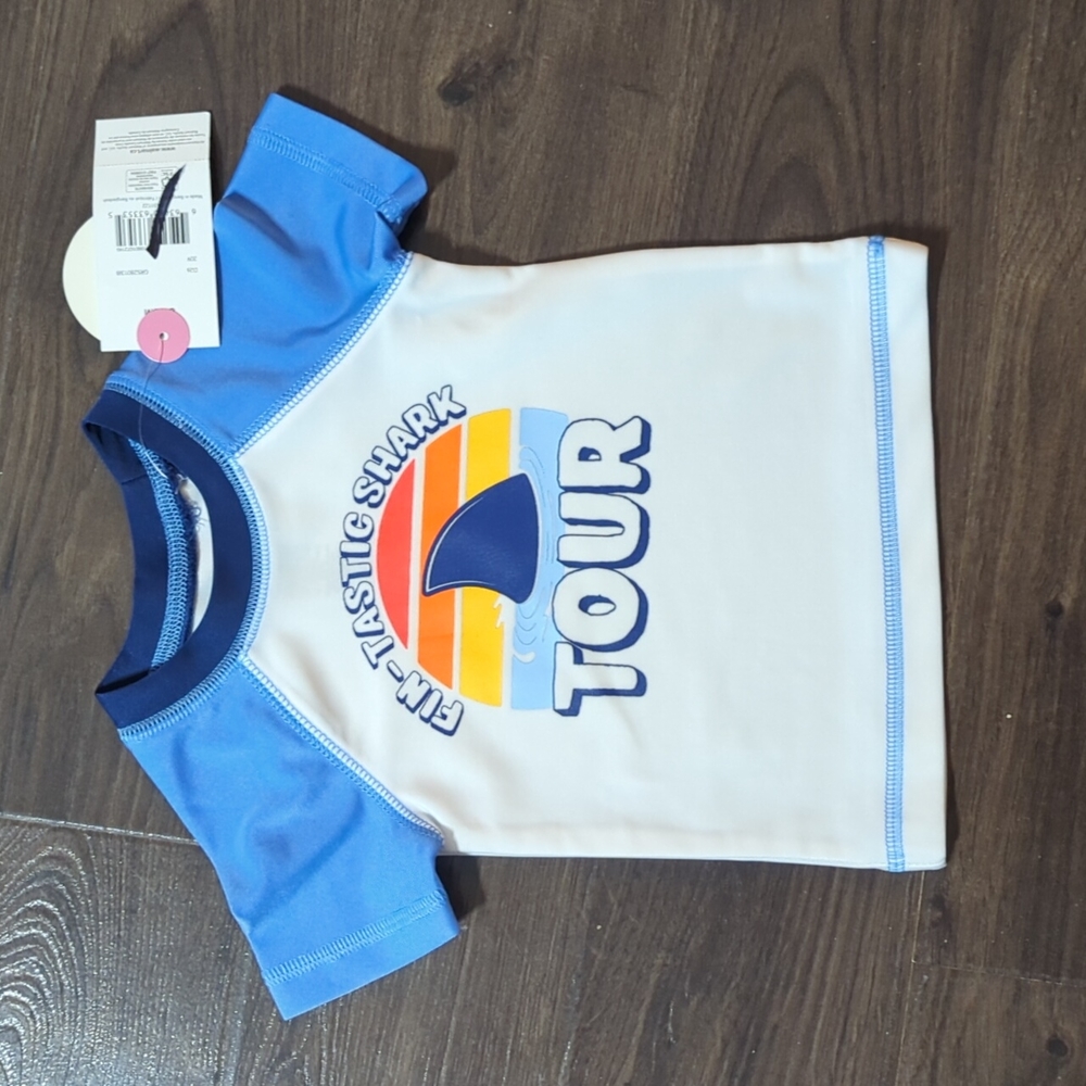 6-12M Fintastic Shark Shirt